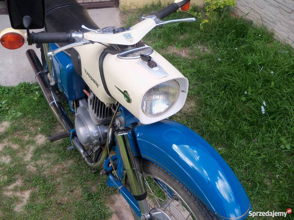MZ Trophy 125 ORYGINAŁ 1972r dokumenty nie wsk Przysucha