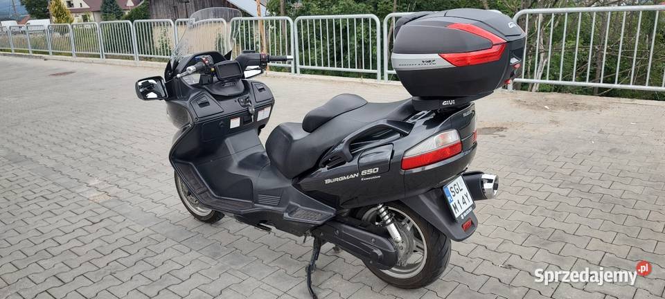 Suzuki Burgman 650 turystyczny