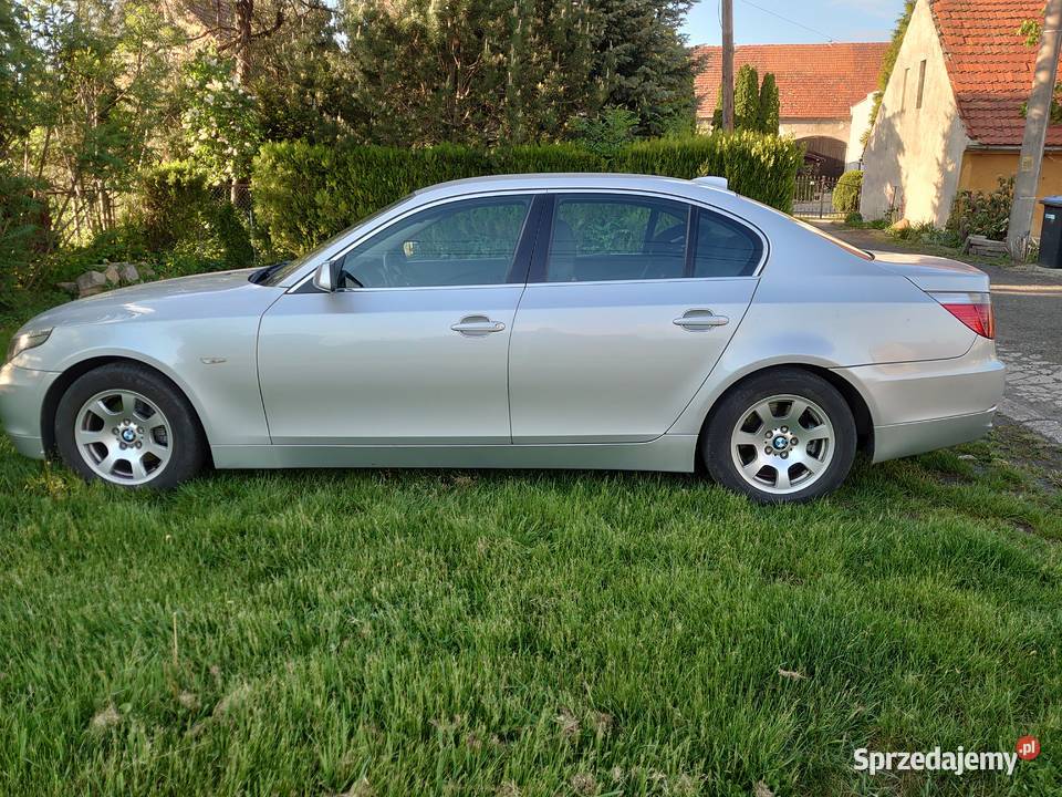 BMW E60 M54 22 benzyna Oryginalny przebieg i 100 kurtyny powietrzne Lewin Brzeski