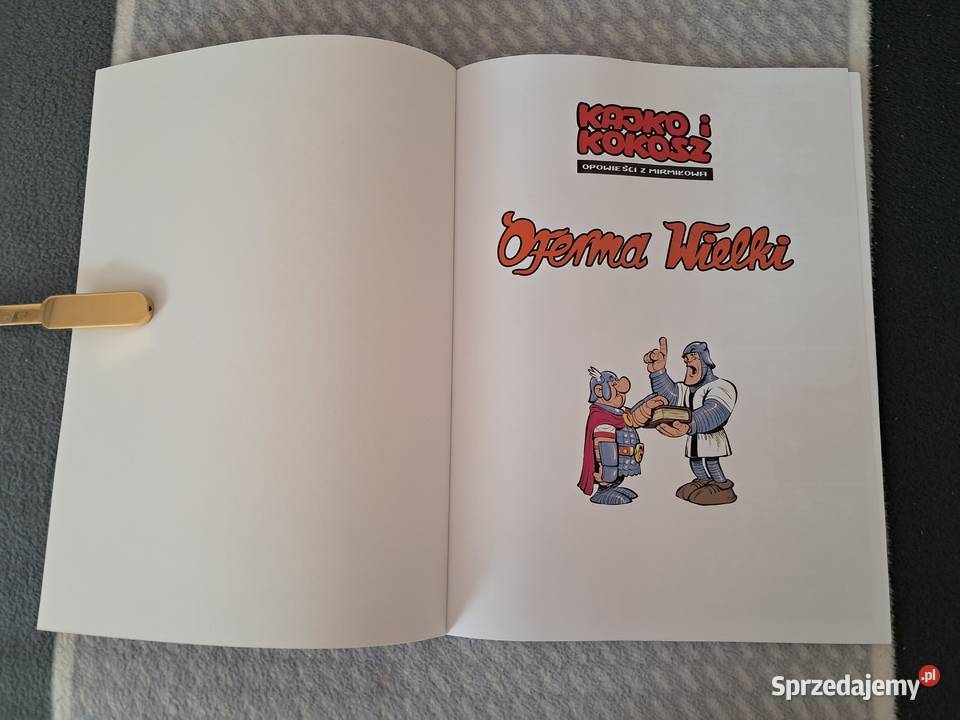Książka komiks Kajko i Kokosz Oferma Wielki wg J Kraków
