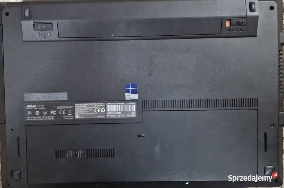 Laptop Asus P553ua i36100U 8GB RAM ssd 224GB Win lubuskie Zielona Góra