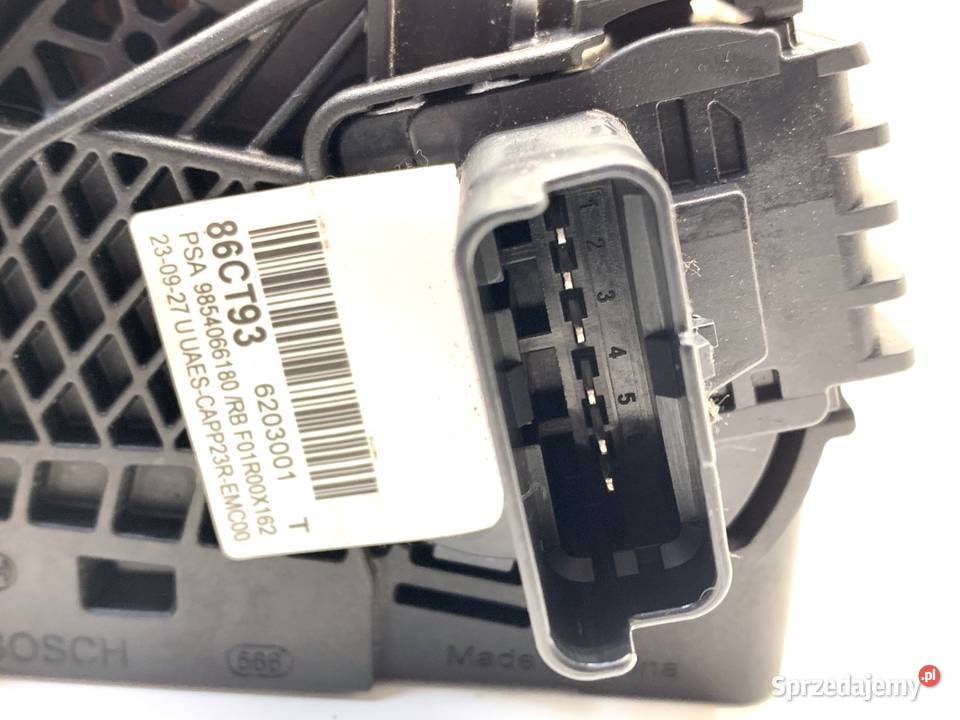 POTENCJOMETR GAZU OPEL COMBO D 9854066180 12 110 osobowe