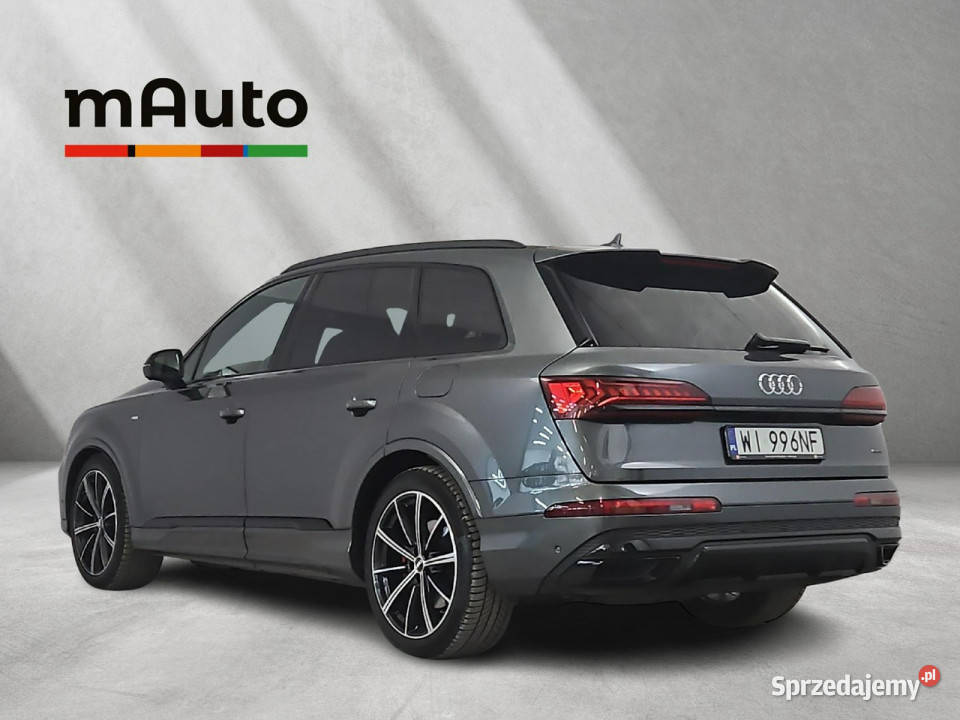 Audi Q7 60 TFSI e Quattro S Line Tiptr Z szary Warszawa