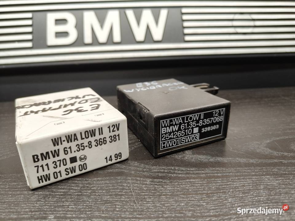 Bmw e36 moduł wycieraczek 100 sprawny Aleksandrów Łódzki