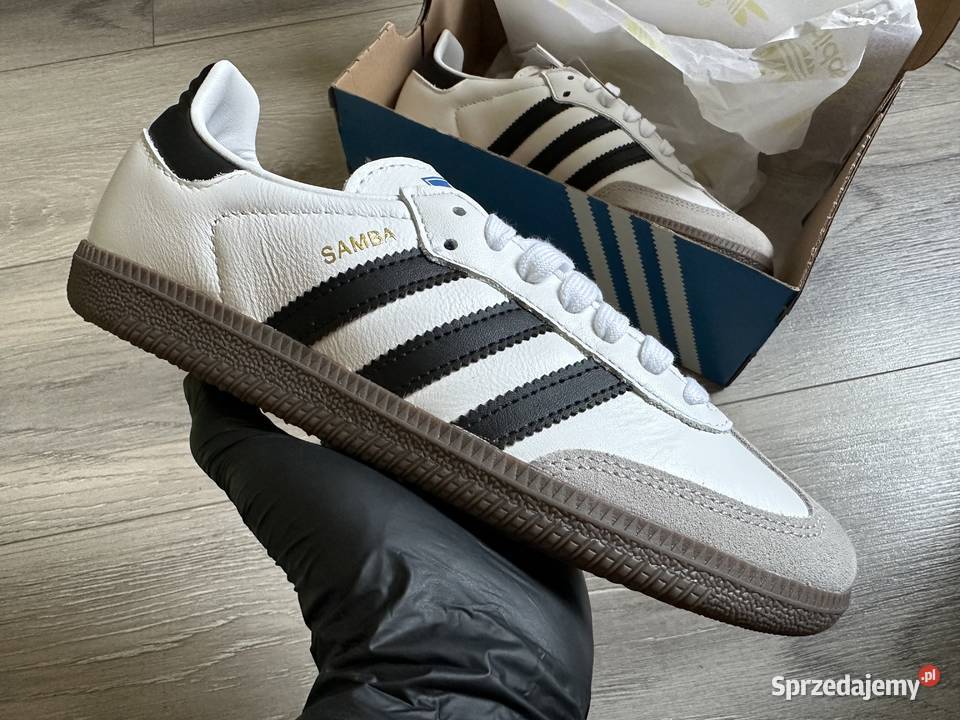 Adidas Samba OG B75806 White Black r 36 23 nowe Obuwie sportowe Wrocław sprzedam