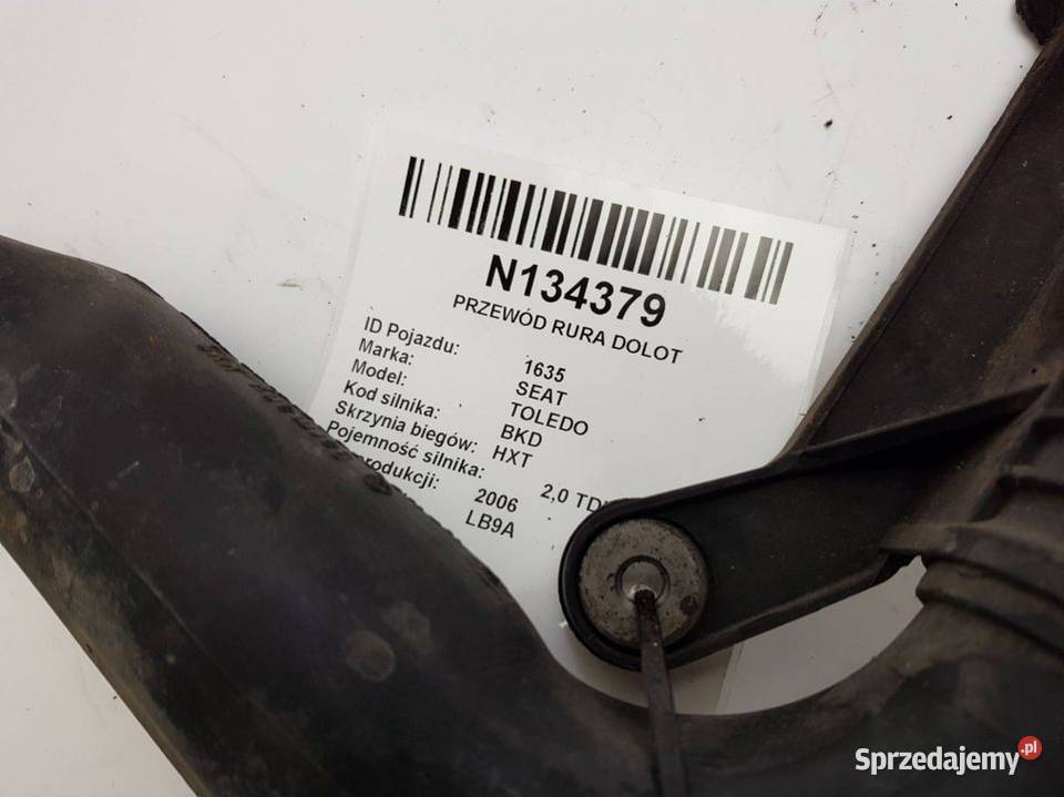 PRZEWÓD RURA DOLOT 1K0145782S SEAT TOLEDO III Lipno
