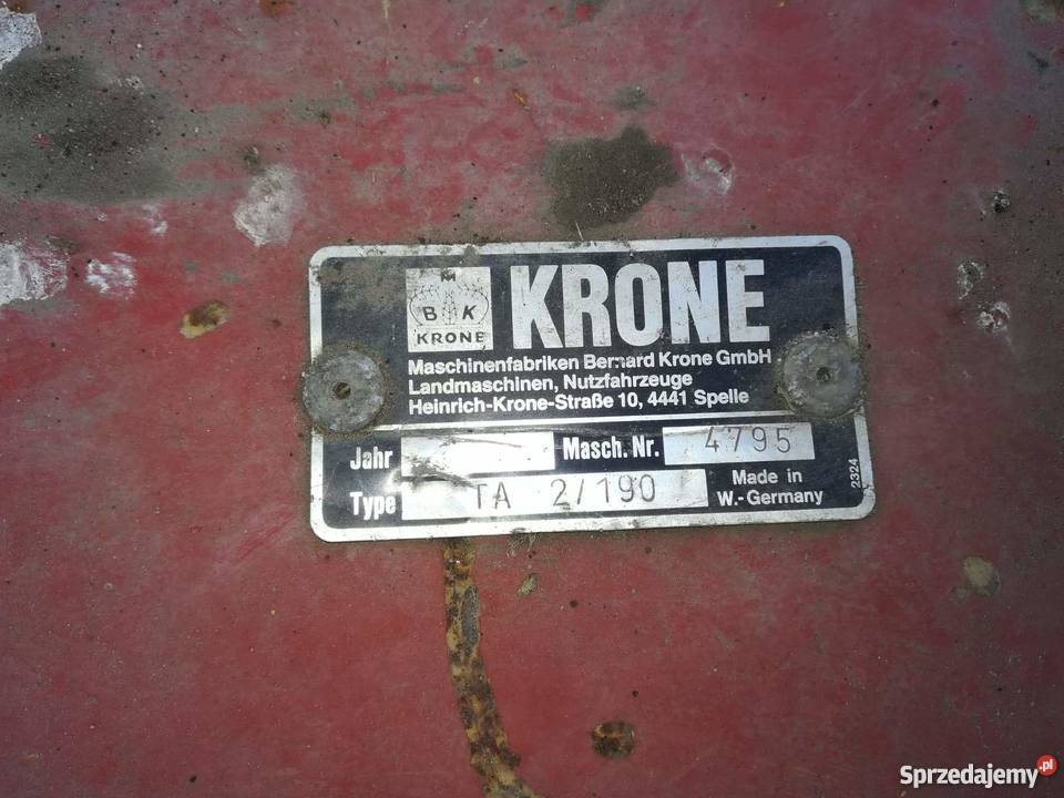 Kosiarka rotacyjna pomorskie Modrzejewo