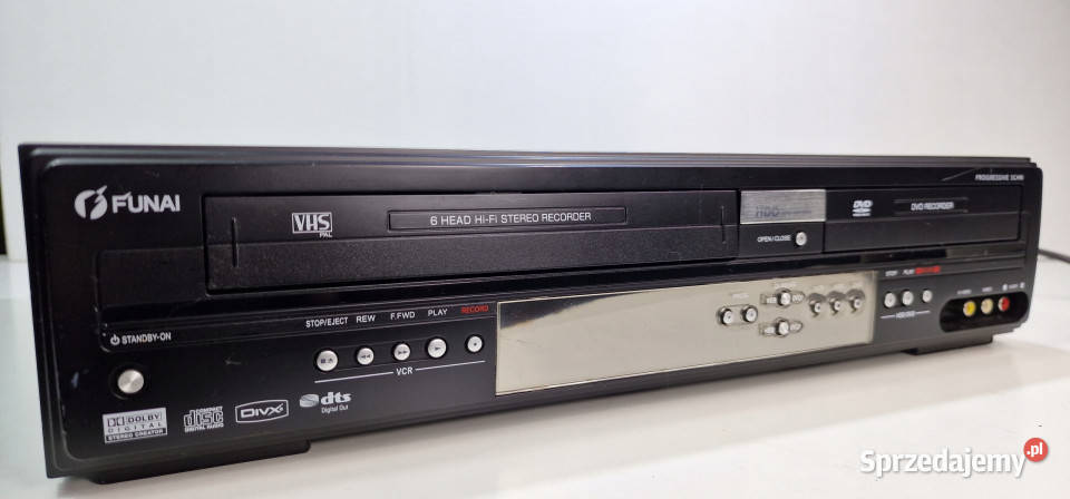 Video i DVD kombo Funai WD6D D4413DB wielkopolskie Międzychód