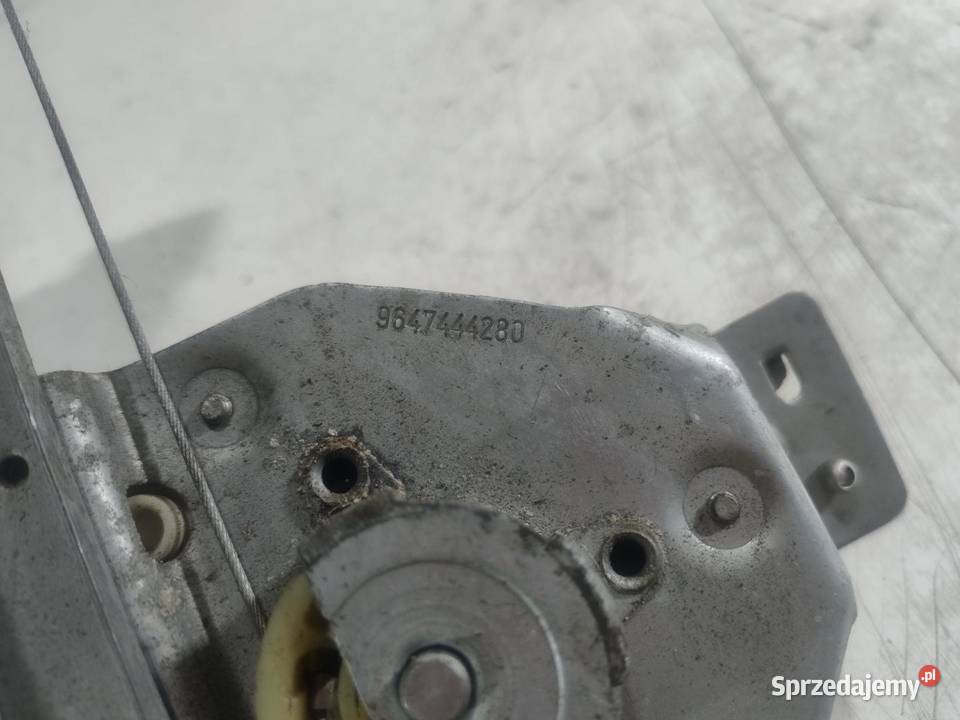 MECHANIZM PODNOŚNIK SZYBY PRAWY TYŁ CITROEN C4 wielkopolskie