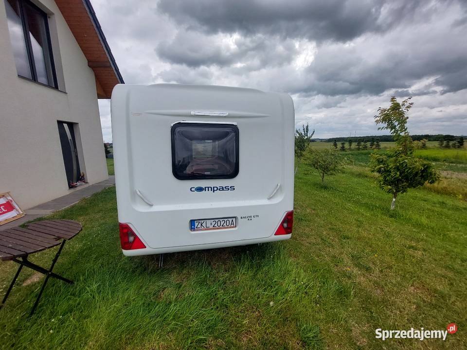 Przyczepa kempingowa rallye compas Kempingowe Gąskowo