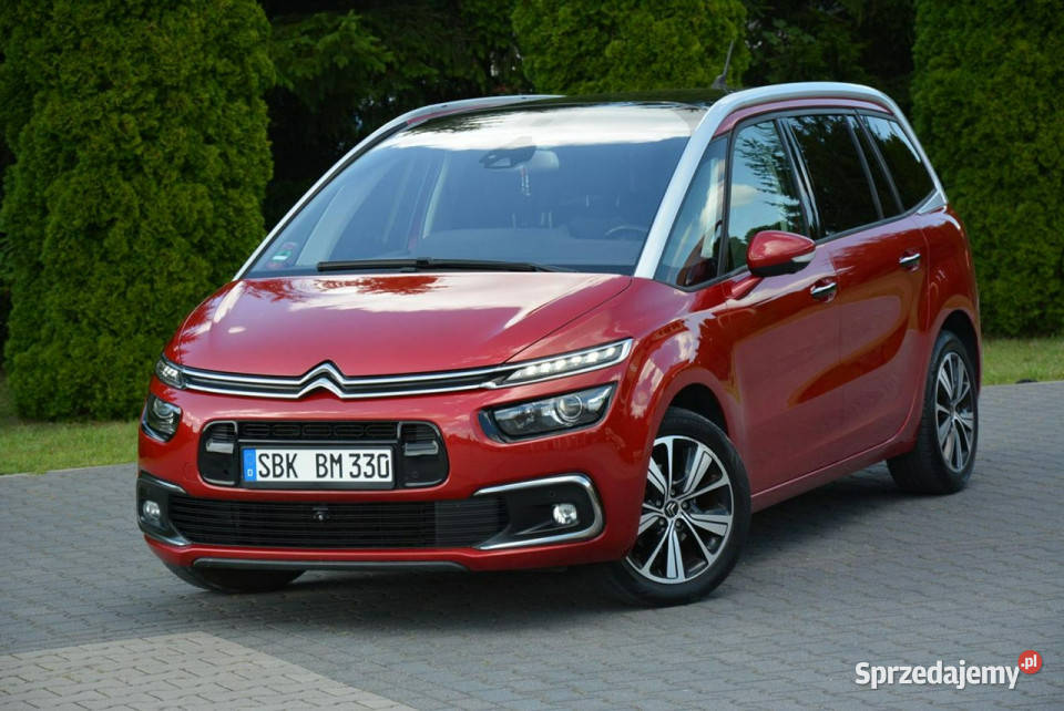 Citroen C4 Grand Picasso 7foteli Panorama Masaz przyciemniane szyby Ostrów Mazowiecka