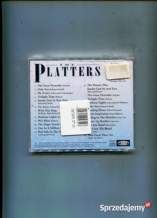 The Platters 20 Greatest Hits Płyta CD Płyty i kasety zachodniopomorskie Szczecin sprzedam
