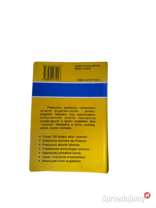 Ex libris Słownik angielskopolski Warszawa