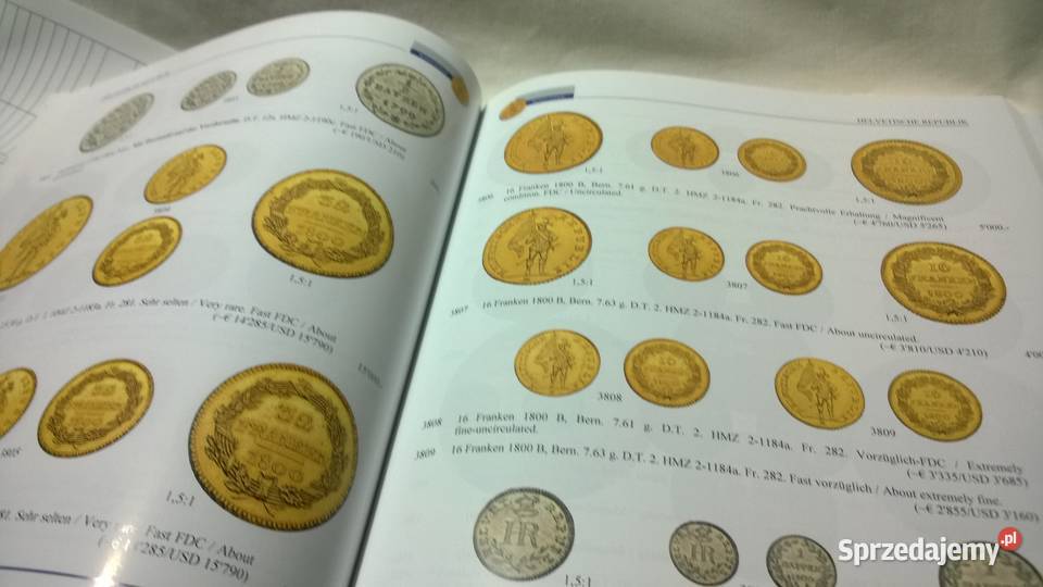 KATALOG AUKCYJNY 642020 ZURICH Numizmatyka Warszawa