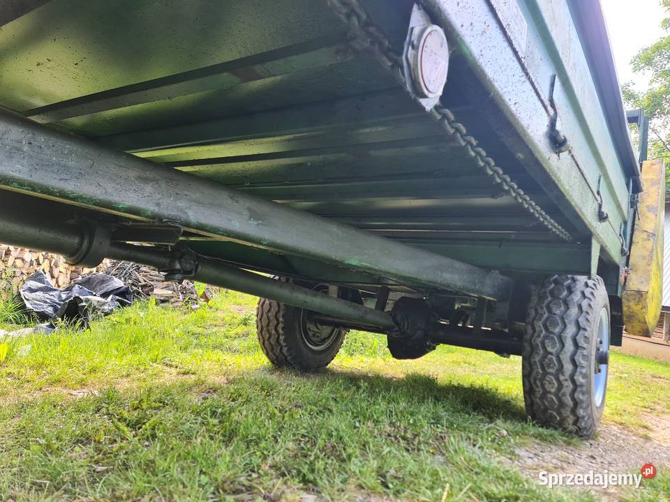 Rozrzutnik obornika jednoosiowy nieuszkodzony Jurgów