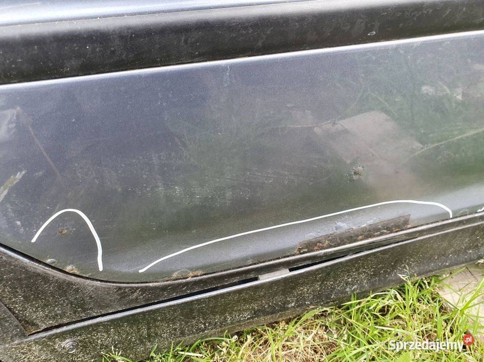 DRZWI PRAWE TYŁ BMW E46 STAHLBLAU METALLIC 372 Lipno