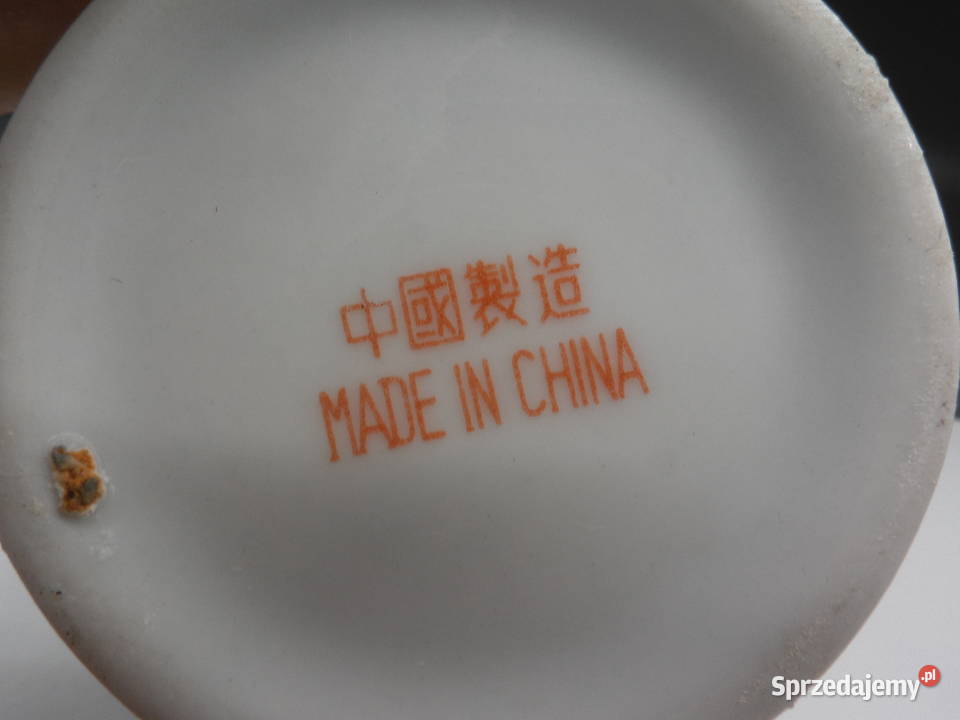 Chiński Wazon Porcelanowy Vintage Orientalna wielkopolskie Raszków