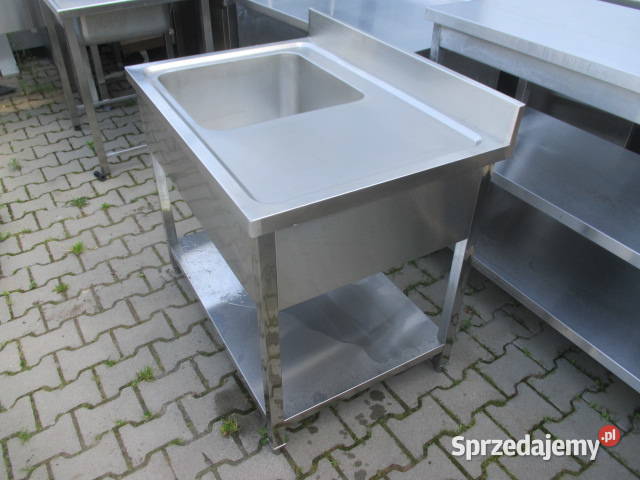 Zlew Gastronomiczny 1 Komorowy z półką 1007085 Ostrów Wielkopolski