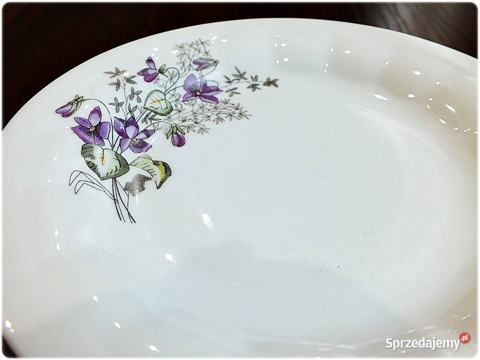 Talerz Talerzyk deserowy 175 Fabryka Porcelany Talerze i talerzyki