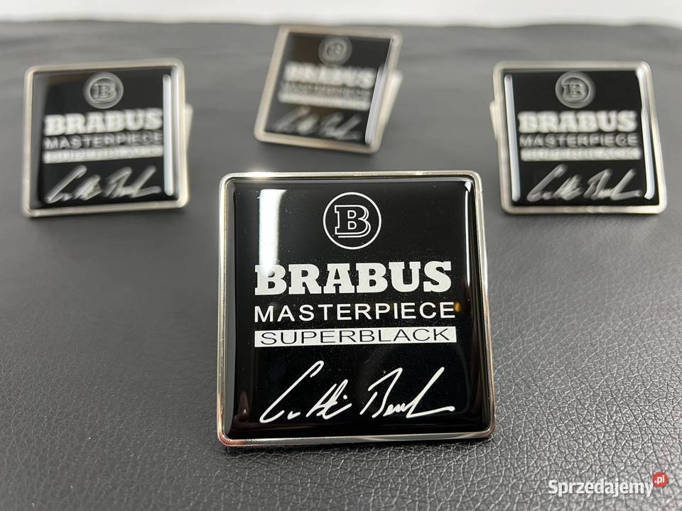 Logo emblemat fotele Mercedes Benz Brabus