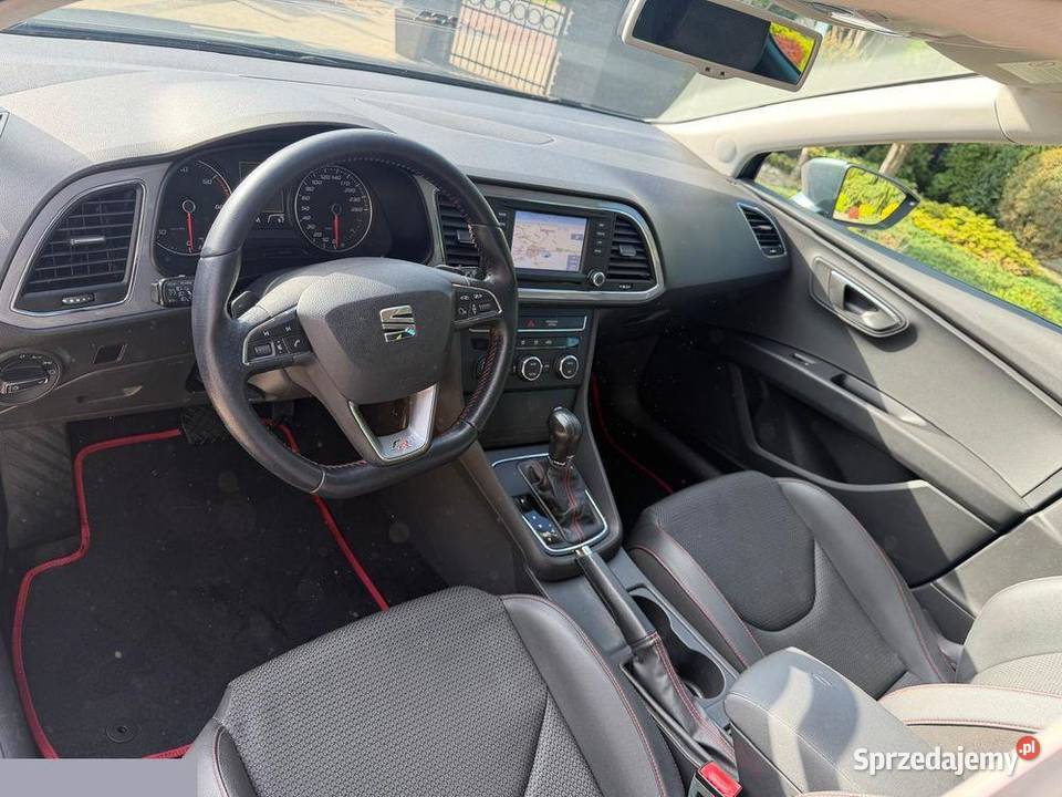 Seat Leon 20 TDI DPF Ecomotive DSG FR 150 2014r Krotoszyn