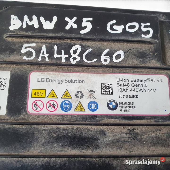 BATERIA AKUMULATOR 23101910 BMW X5 G05 X6 G06 X3 osobowe Akumulatory lubelskie Chełm