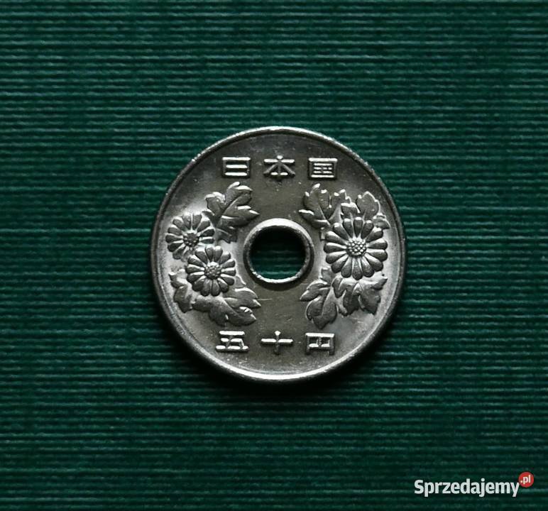 JAPONIA 50 jenów 1989r Numizmatyka Gliwice