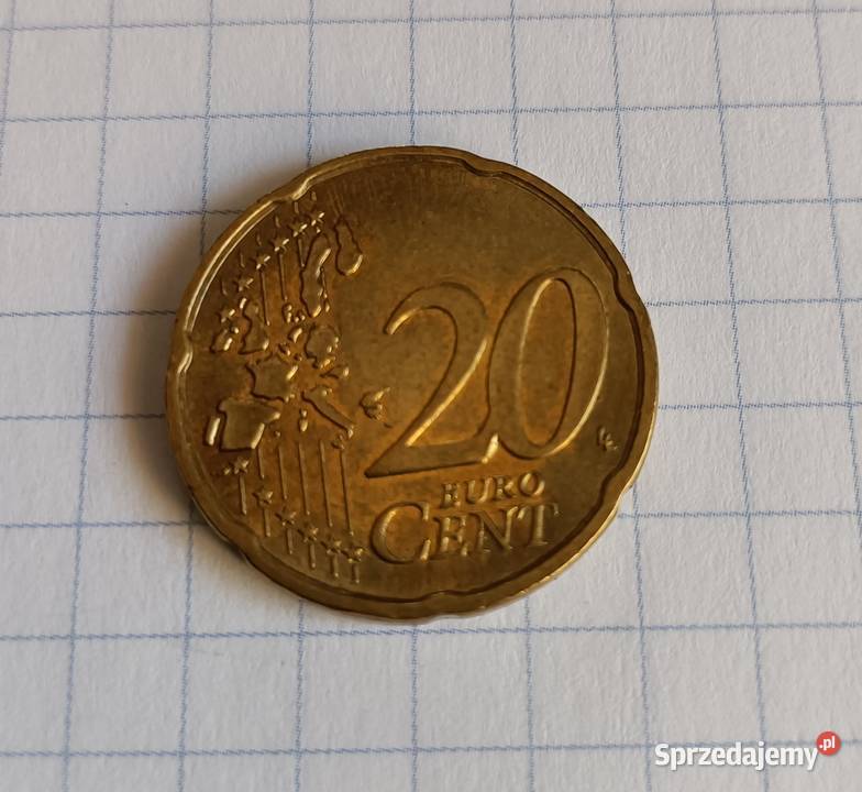 20 ERO CENTÓW 2002 J NIEMCY Piszczac