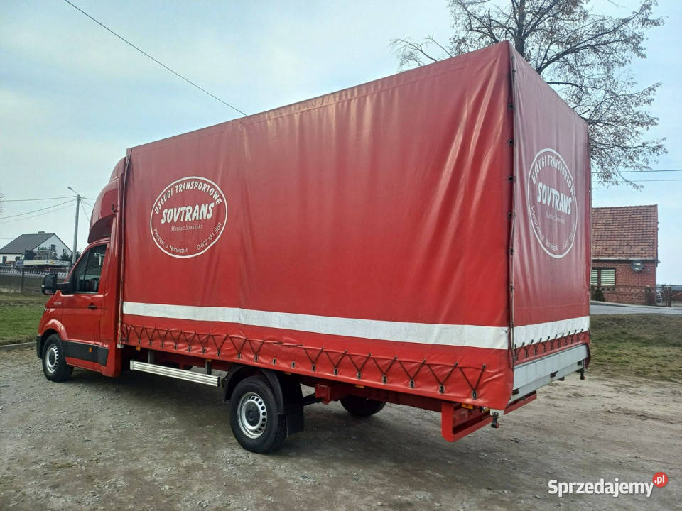 Man TGE Spojkar Plandeka wym 480 x 220 x 220 m MAN wielkopolskie Suchorzew