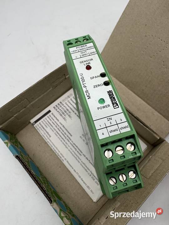 Phoenix Contact 2810340 MCRPT100U Przetwornik Biznes i Przemysł Warszawa