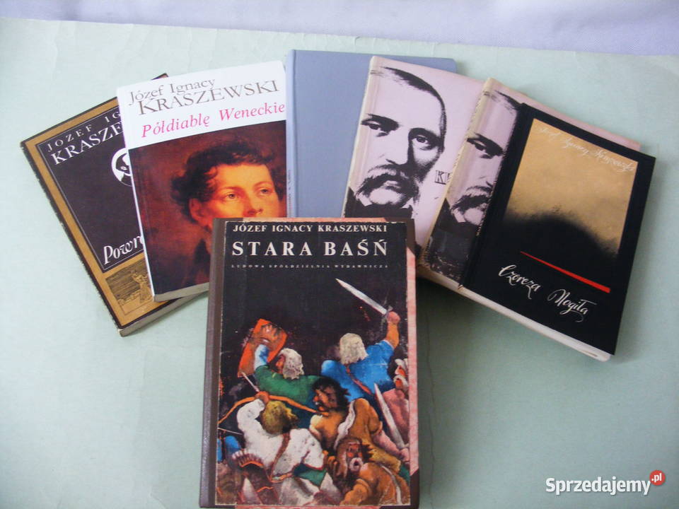 Kraszewski x7 Półdiablę Weneckie Lalki Ada Rok wydania 1988 dolnośląskie sprzedam