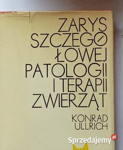 Ullich Zarys Szczegółowej Patologii i Terapii Łódź