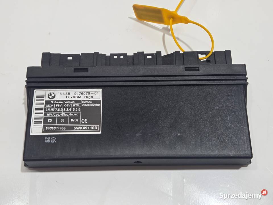 MODUŁ KOMFORTU KBM BMW E60 EUROPA 9176070 Strzyżewice sprzedam