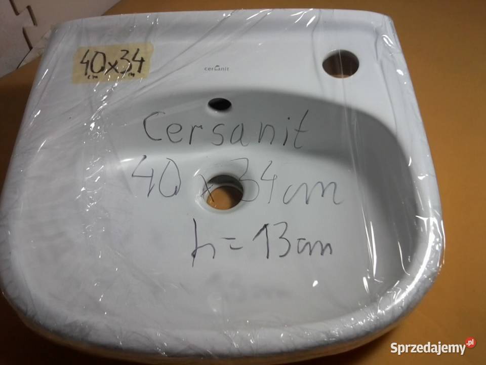 Umywalka Cersanit 41x38 otwór lewy i Cersanit śląskie