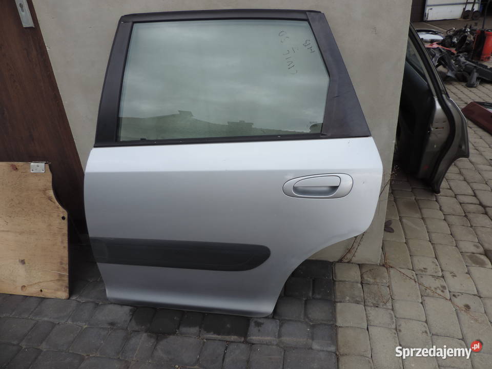 HONDA CIVIC VII 5D HB DRZWI LEWY TYŁ NH623M Drzwi małopolskie Nowy Sącz