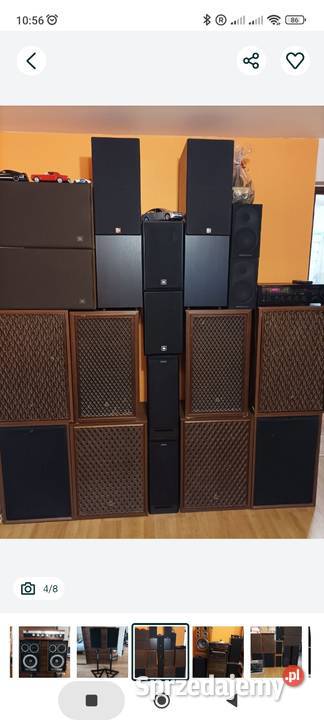 Kolumny amplitunery tunery wierze Stereo