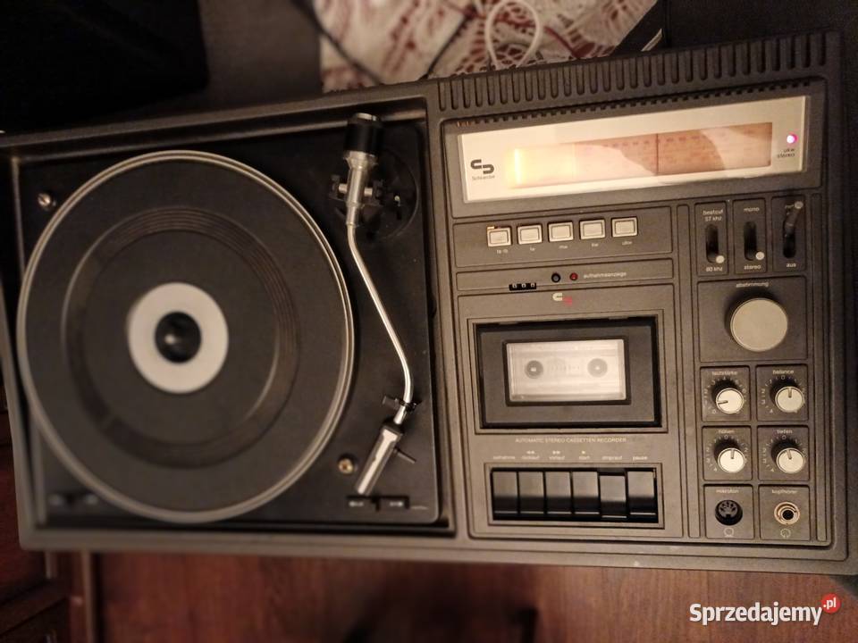 Radio kombajn Schneider Hansetaic uszkodzony Tychy