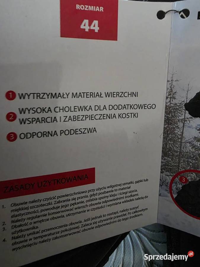 Konkretne buty męskie Raven Hi Mountain czarne