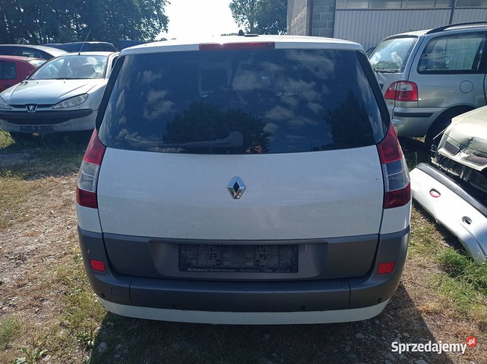Renault Megane Scenic 19 96 kW 2005 r dawca Szklarka Myślniewska