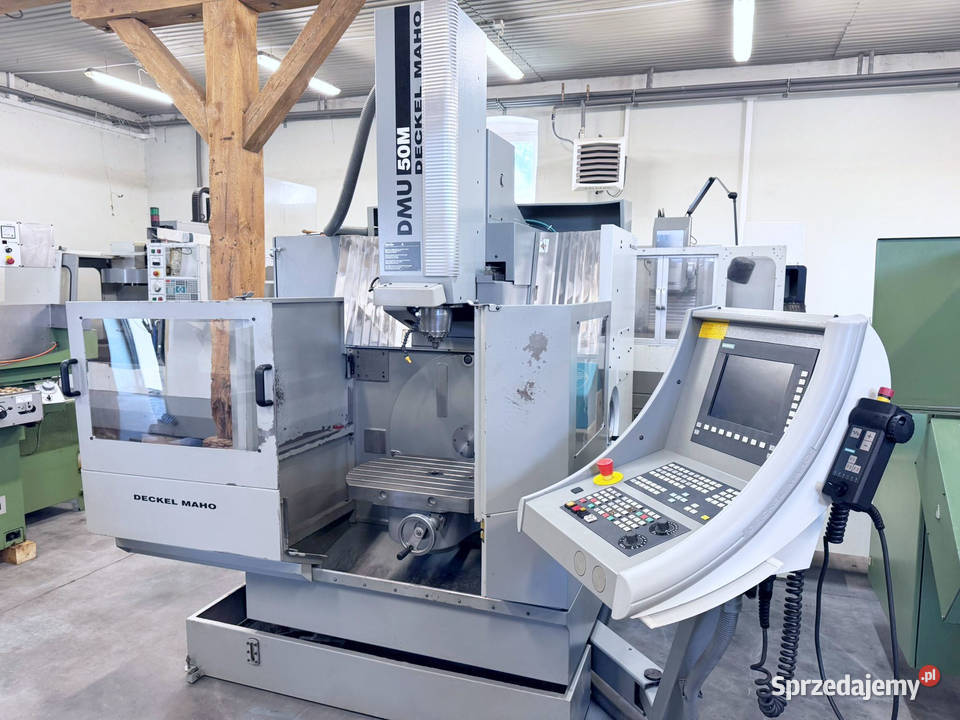 Frezarka CNC DECKEL MAHO DMU 50M 5 osi stan FILM Zabór
