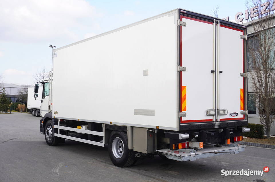Man TGM 18320 Chłodnia hakowa Chereau Podnośnik małopolskie Kraków