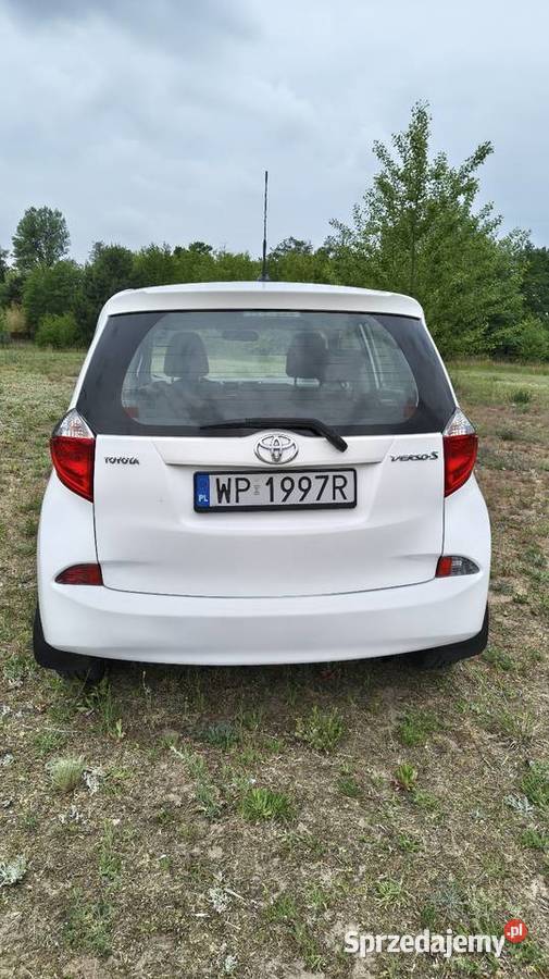 Toyota VersoS 2011 manual benzyna ESP mazowieckie Płock