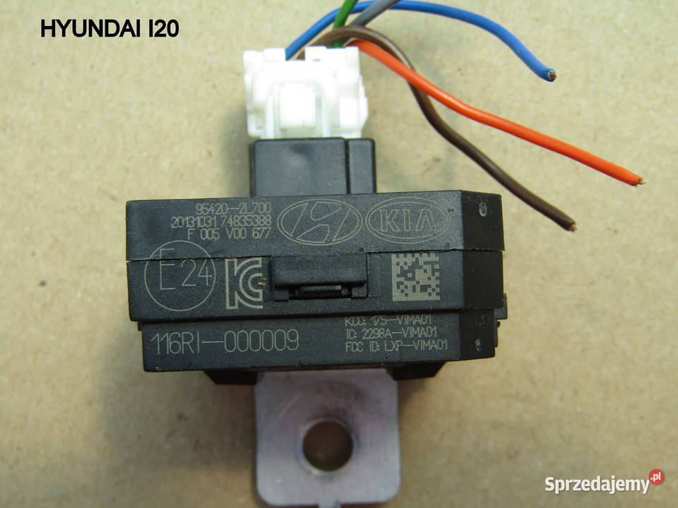 MODUŁ IMOBILAJZERA IMMO HYUNDAI I20954202L700 Czujniki Układ elektryczny, zapłon Mysłaków