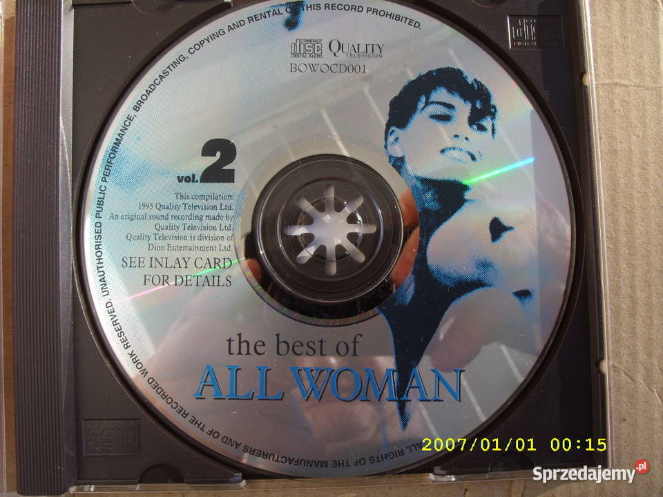 Sklad CD THE BEST OF ALL WOMAN VOL 2 Wołów