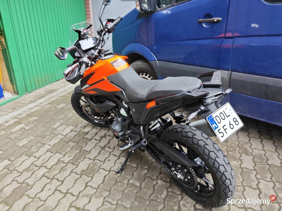 KTM 390 Adventure A2 niski przebieg tłumik mazowieckie Warszawa