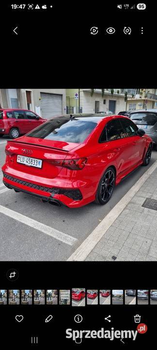 Audi A3 S3 8V Sedan Sportback Dokładka Zderzaka małopolskie Skawina