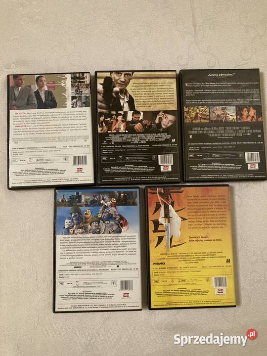 Płyty DVD Kolekcja 5 Zestaw Filmy i Bajki Czerwionka-Leszczyny