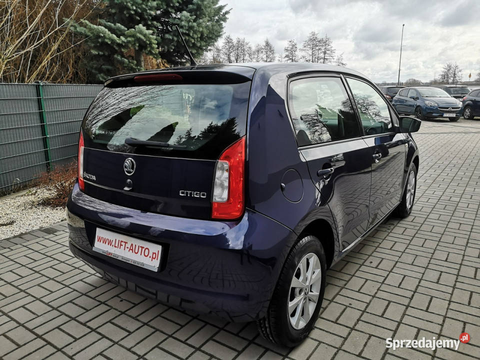 koda Citigo 10 MPI 75 Klima Podg fotele ALU Hatchback Citigo Škoda Strzegom