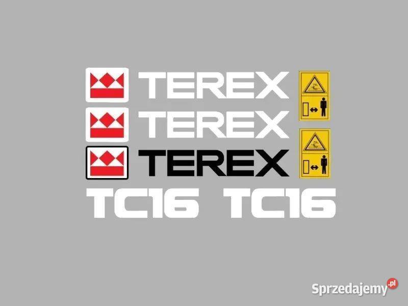 Naklejki oklejenie TEREX TC 10 16 19 25 29 37 Janików sprzedam