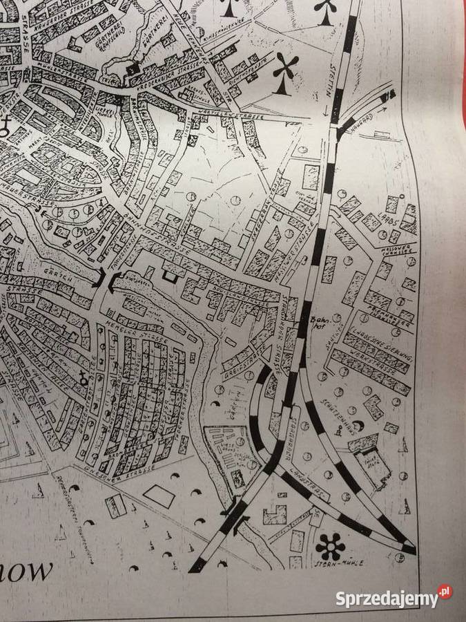 458 Niemiecki Plan Goleniowa Szczecin